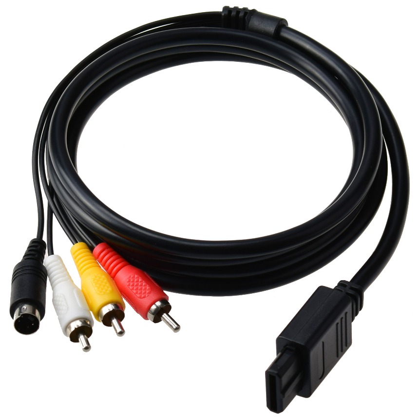 Kabel S-video AV do konsol Nintendo SNES PAL