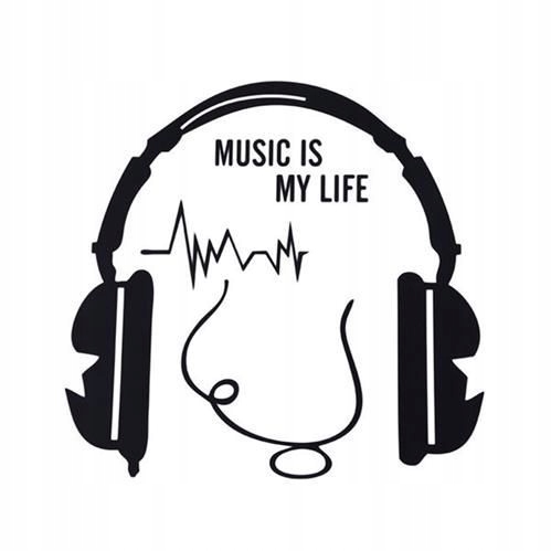 

Naklejka Na Włącznik Światła Music Is My Life