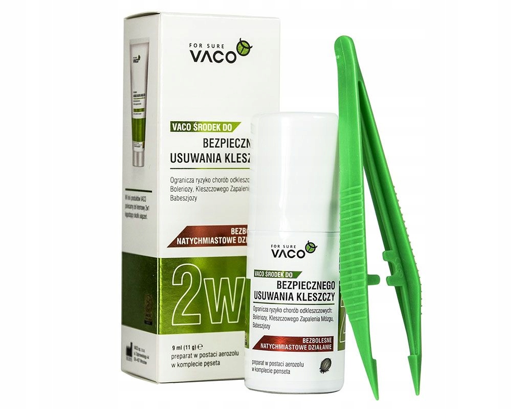 

Vaco Środek Do Wyciągania Zamrażania Kleszczy 2W1