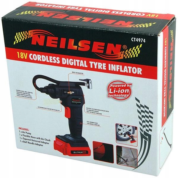 PISTOLET DO KOL CISNIENIOMIERZ AKUMULATOROWY Producent code CT4974