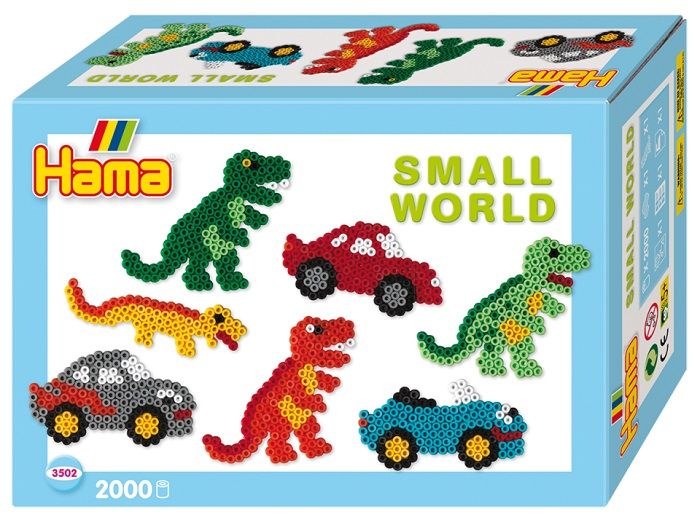 

Koraliki Hama 3502 MIDI 2000 Dinozaury i Samochody