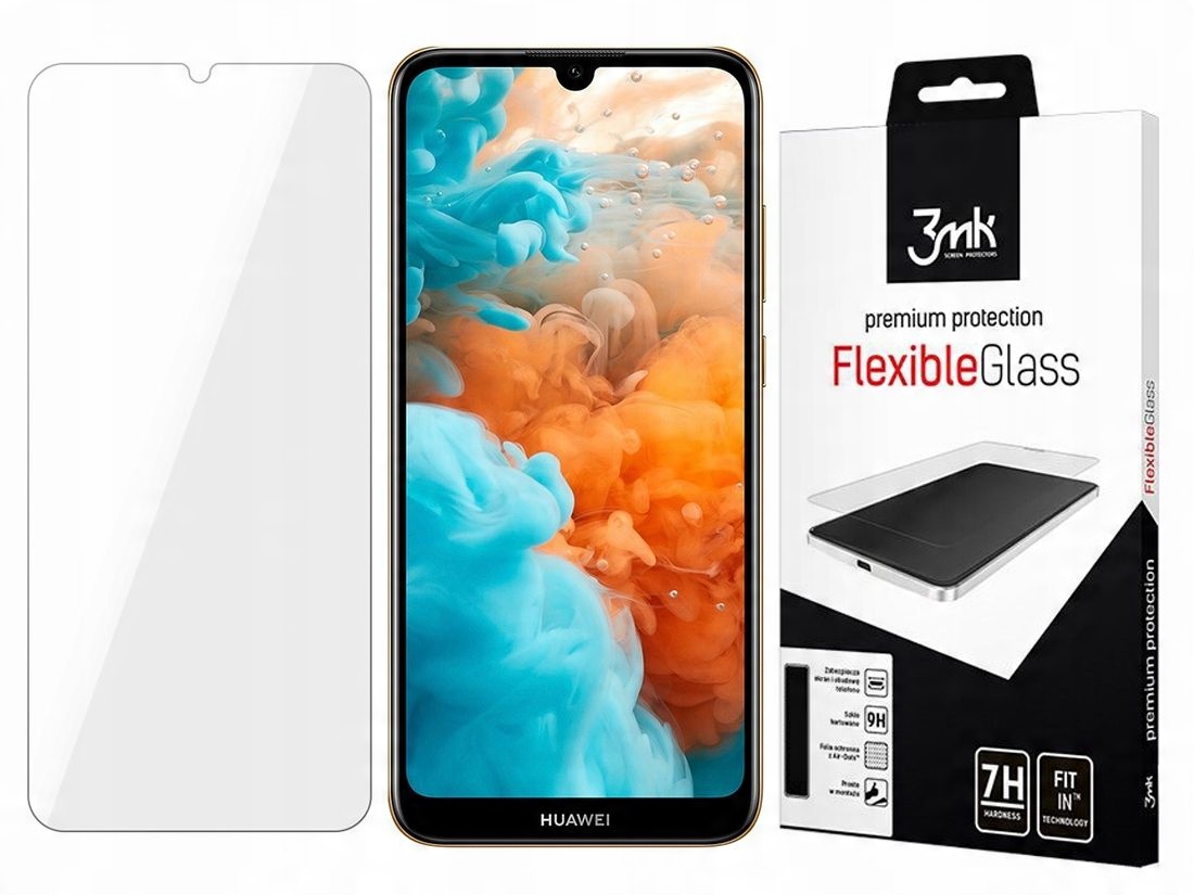 

Huawei Y6 2019 | szkło szybka | 3MK Flexible Glass