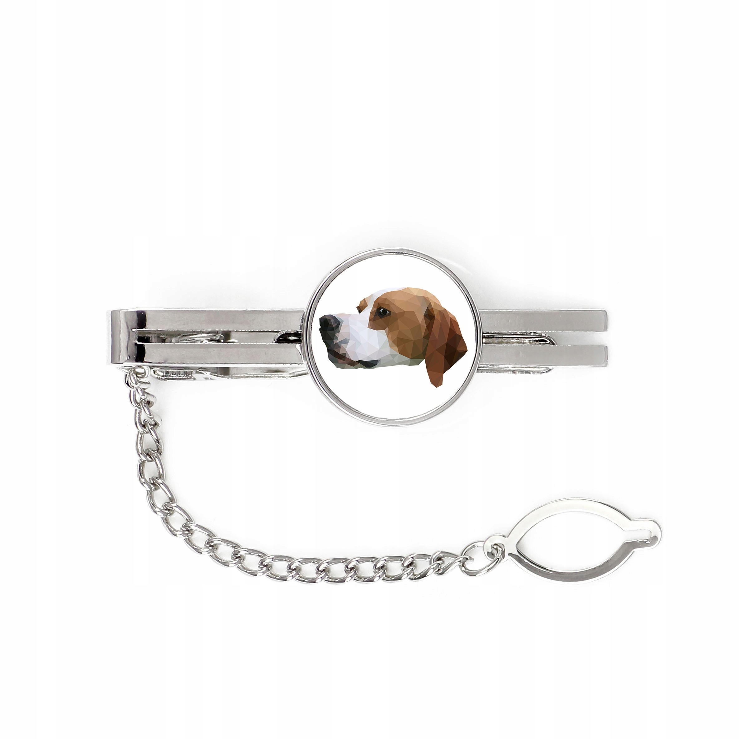 

Pointer pies geometryczny Spinka do krawata