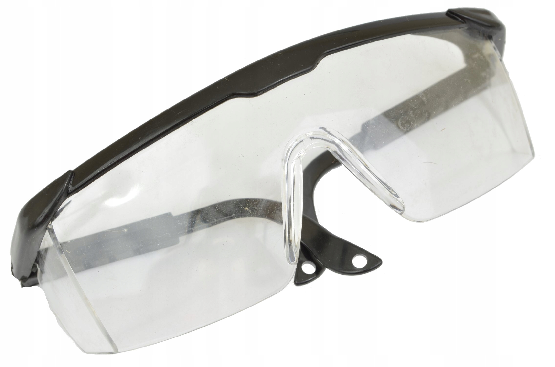 OKULARY OCHRONNE Robocze budowlane CZARNA RAMKA