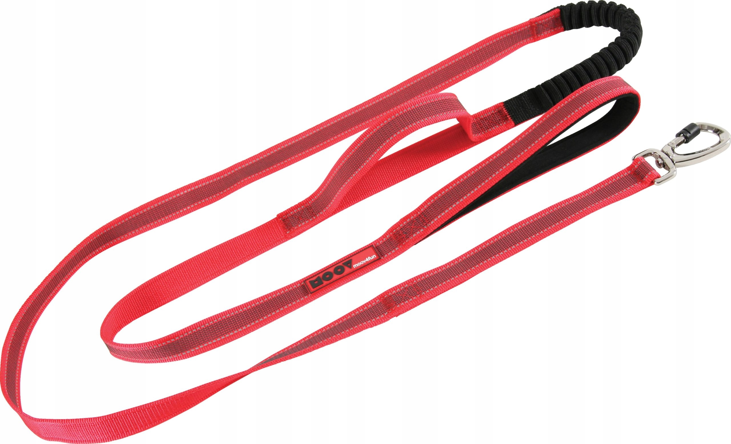 

Smycz dla psa Jogging / Spacer (amortyz.) 2,5m Red
