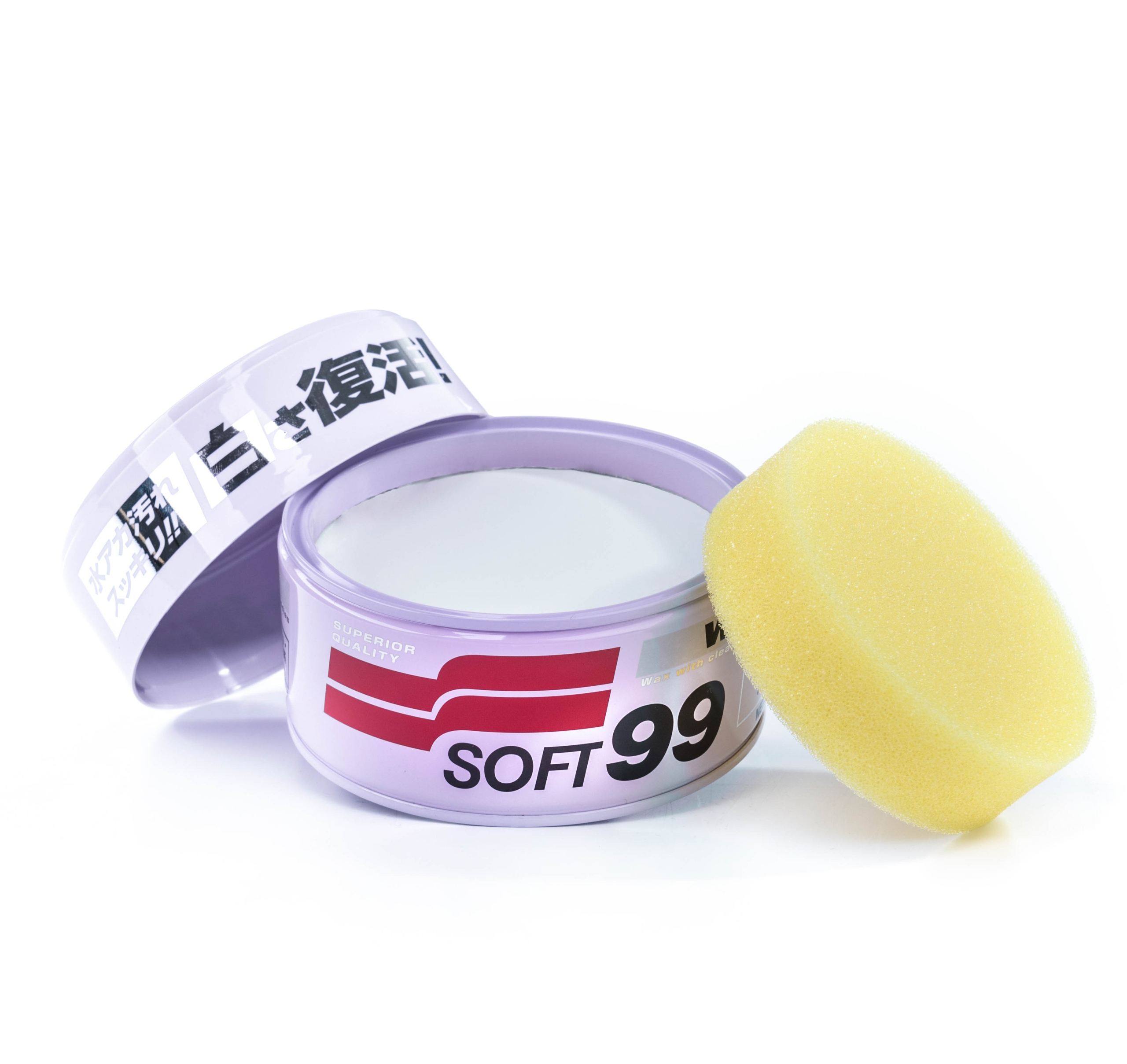 Wosk samochodowy Soft99 biały 350 g