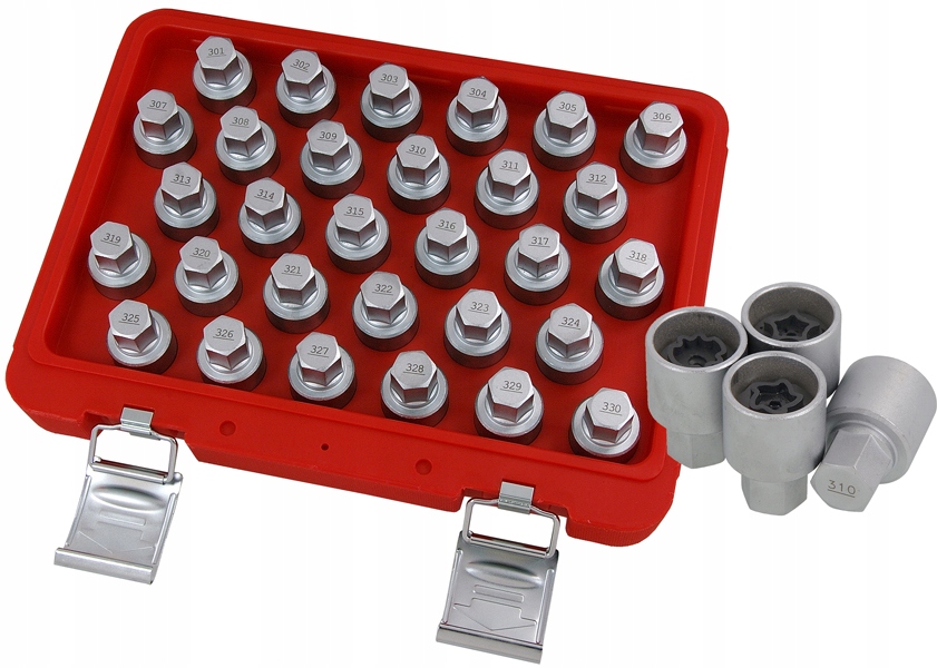 КЛЮЧИ ОТ БЕЗОПАСНОСТИ КОЛЕС УГОНЩИКА MERCEDES