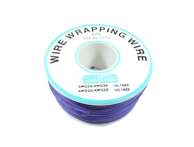 

Przewód AWG28 0,25MM Typu Kynar Fioletowy 3M