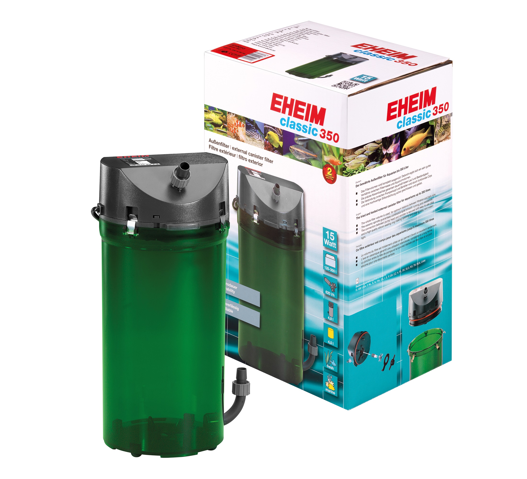 Eheim vnější filtr classic 350 2215 plus (2215020)