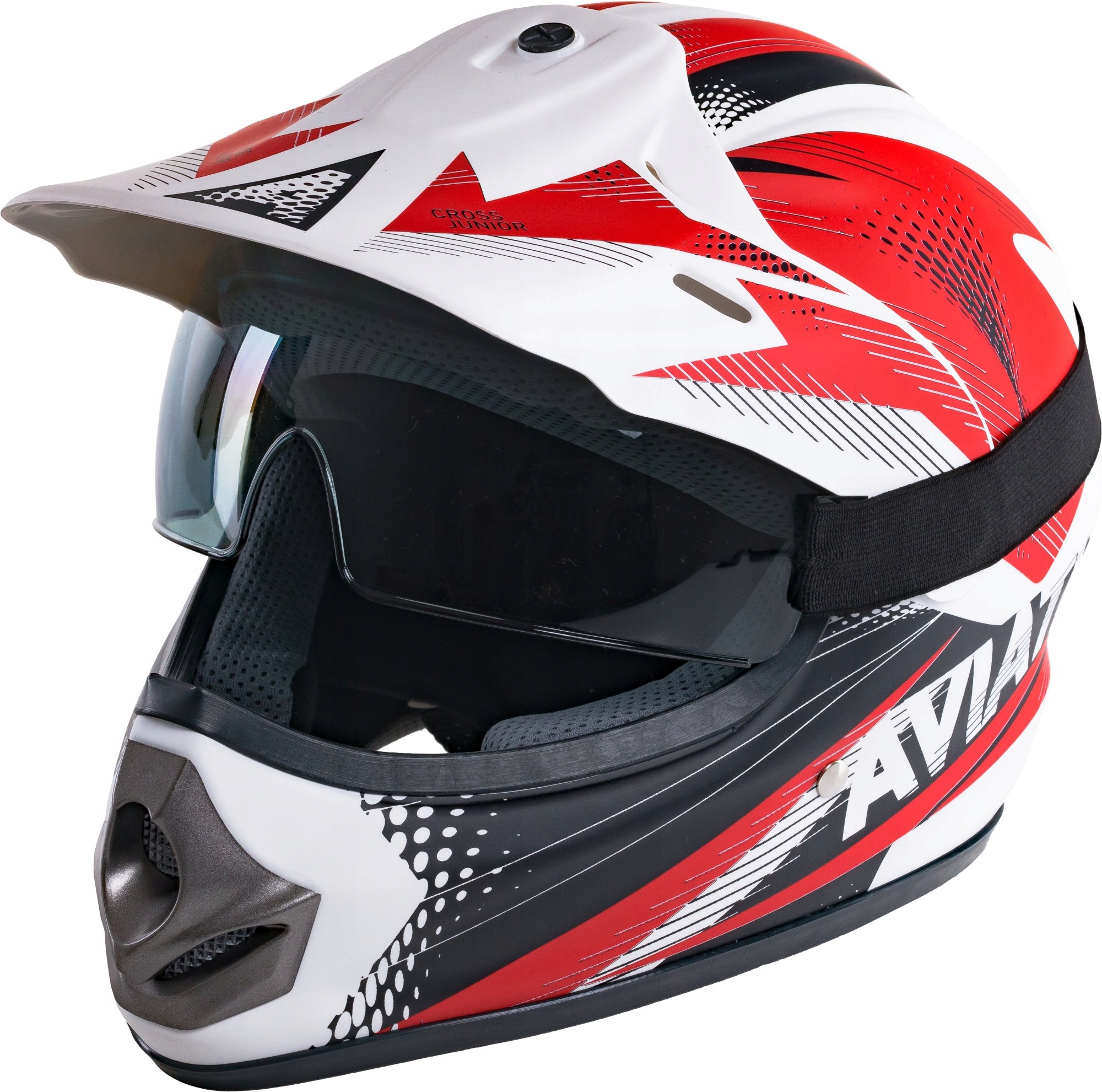 KASK CROSSOWY DZIECIĘCY ENDURO MOTOR GOGLE BLENDA EAN (GTIN) 5903636630366