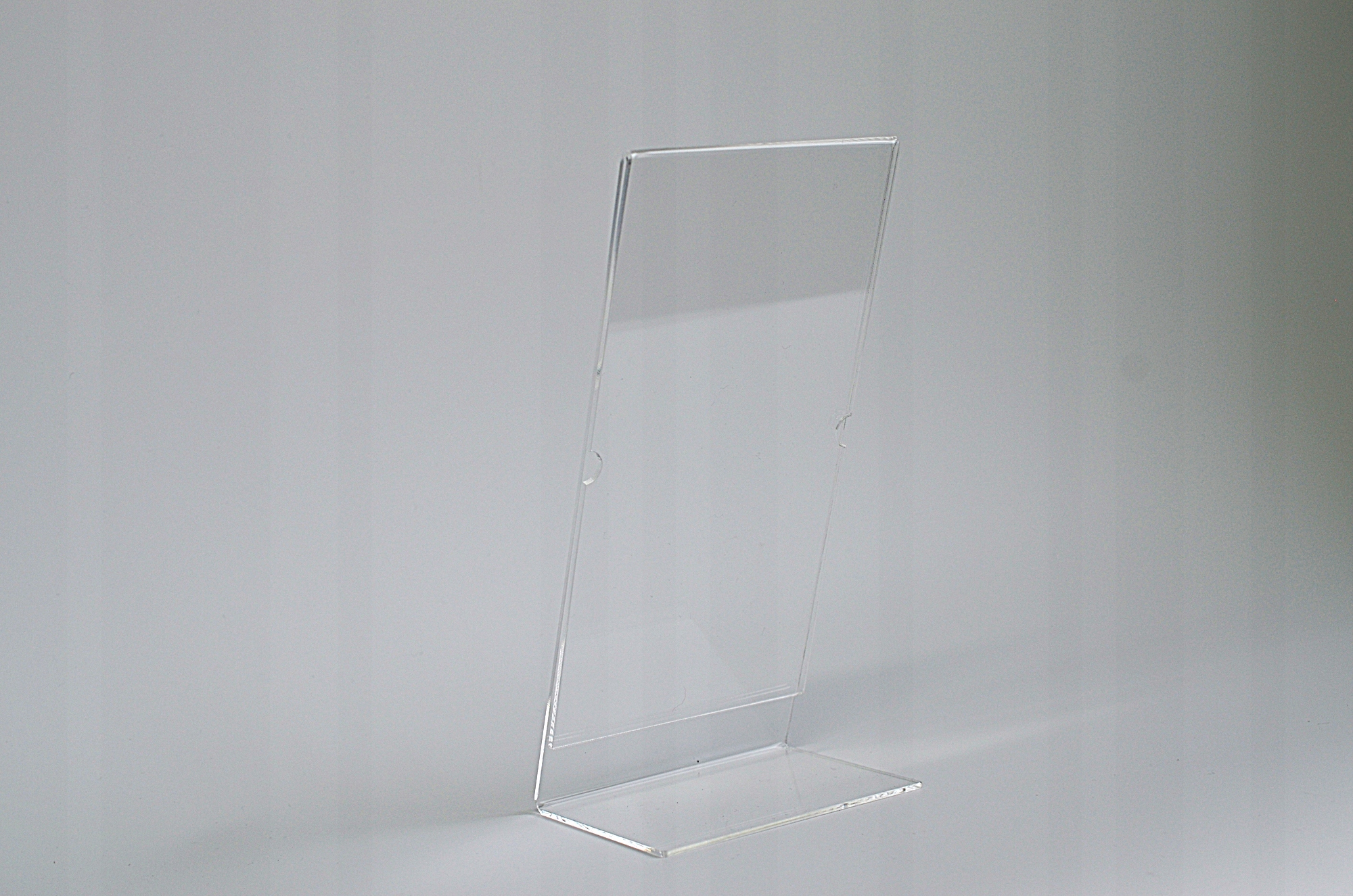 DL Stojak na menu/ulotkę z Plexi L pionowy Marka STUDIOGRAF