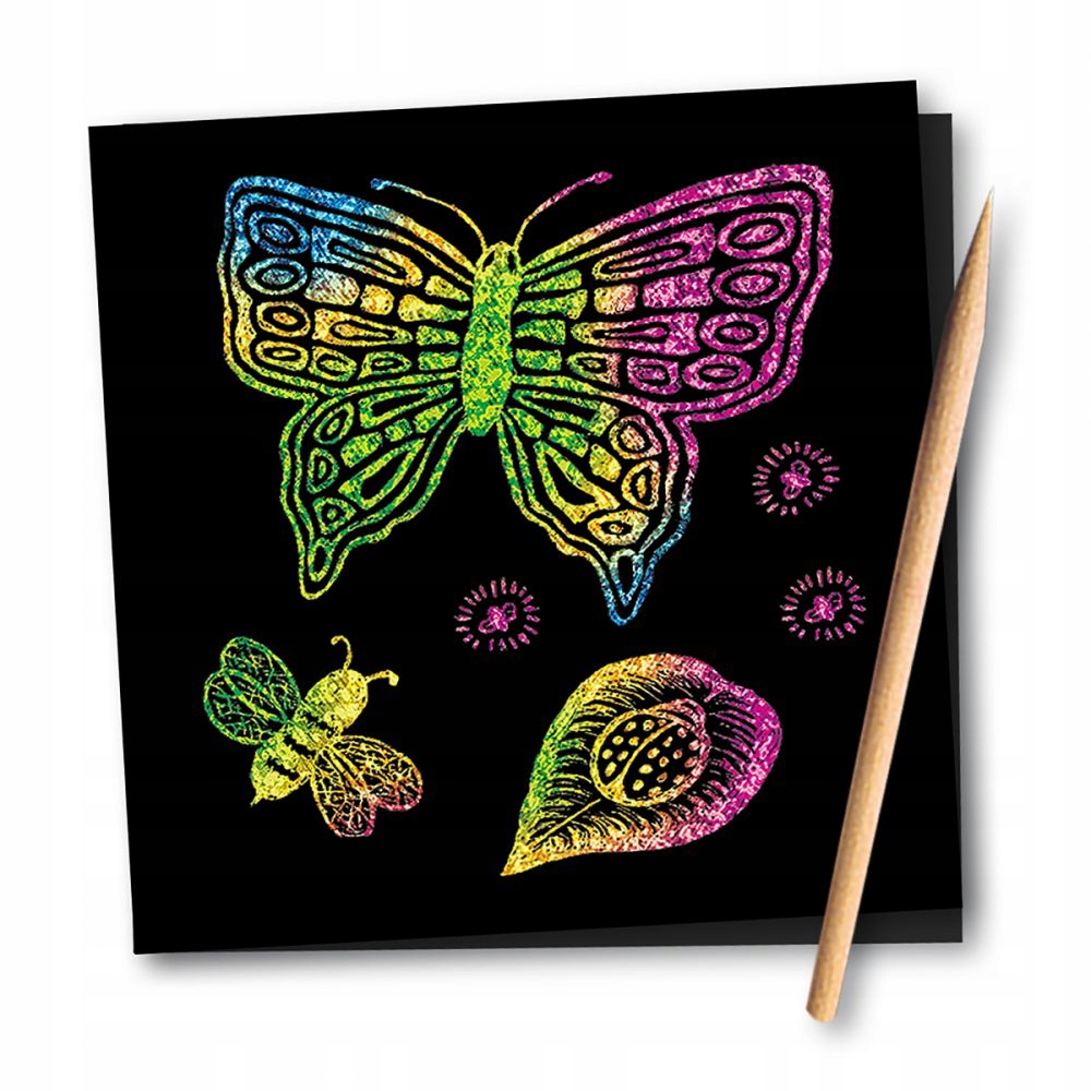 Melissa and Doug Zestaw 16szt. zdrapek ScratchArt WYDRAPYWANKI DLA DZIECI Marka Melissa & Doug