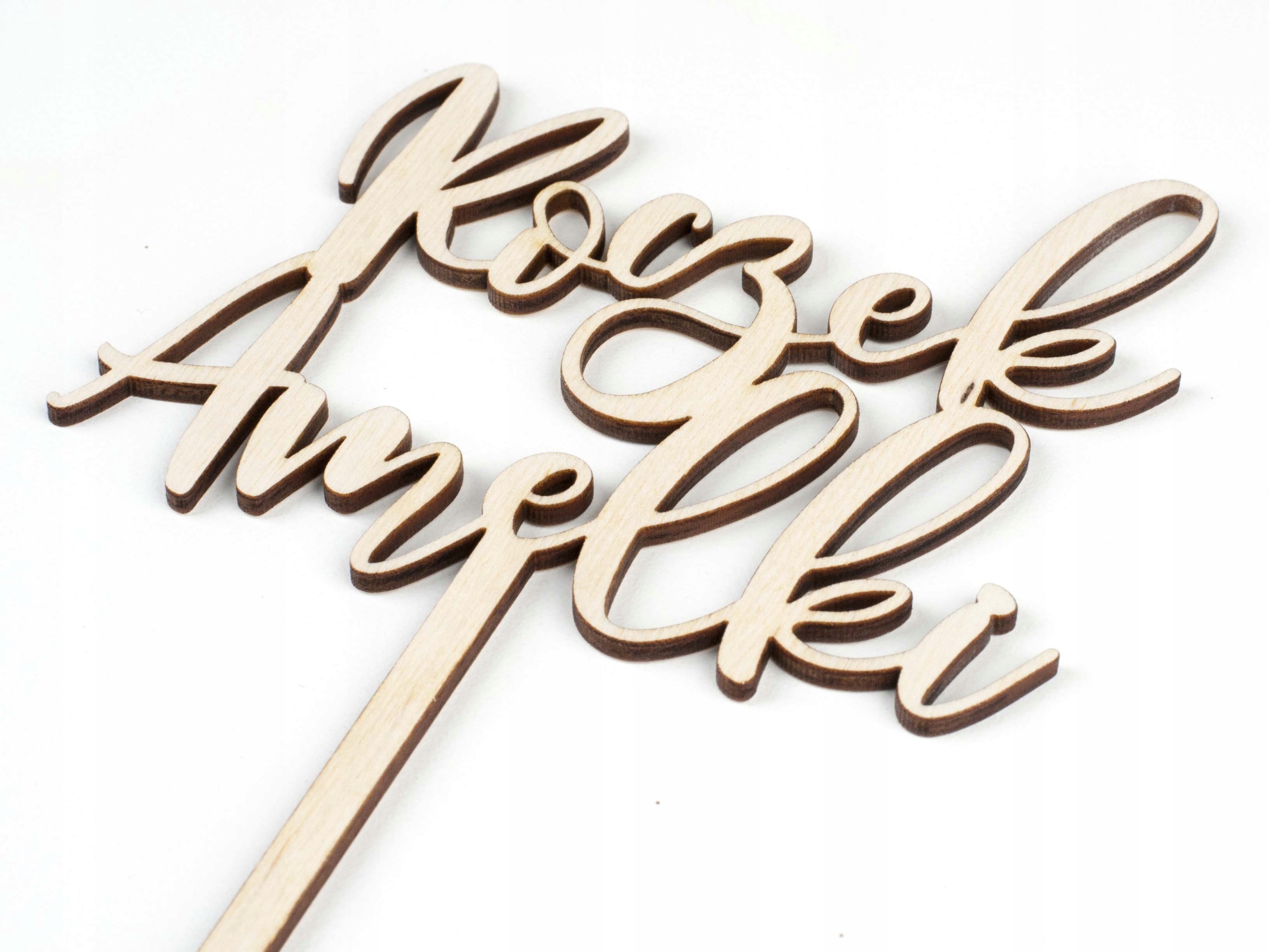 TOPPER NA PIERWSZE URODZINY TORT ROCZEK 1 LITERY Marka inna