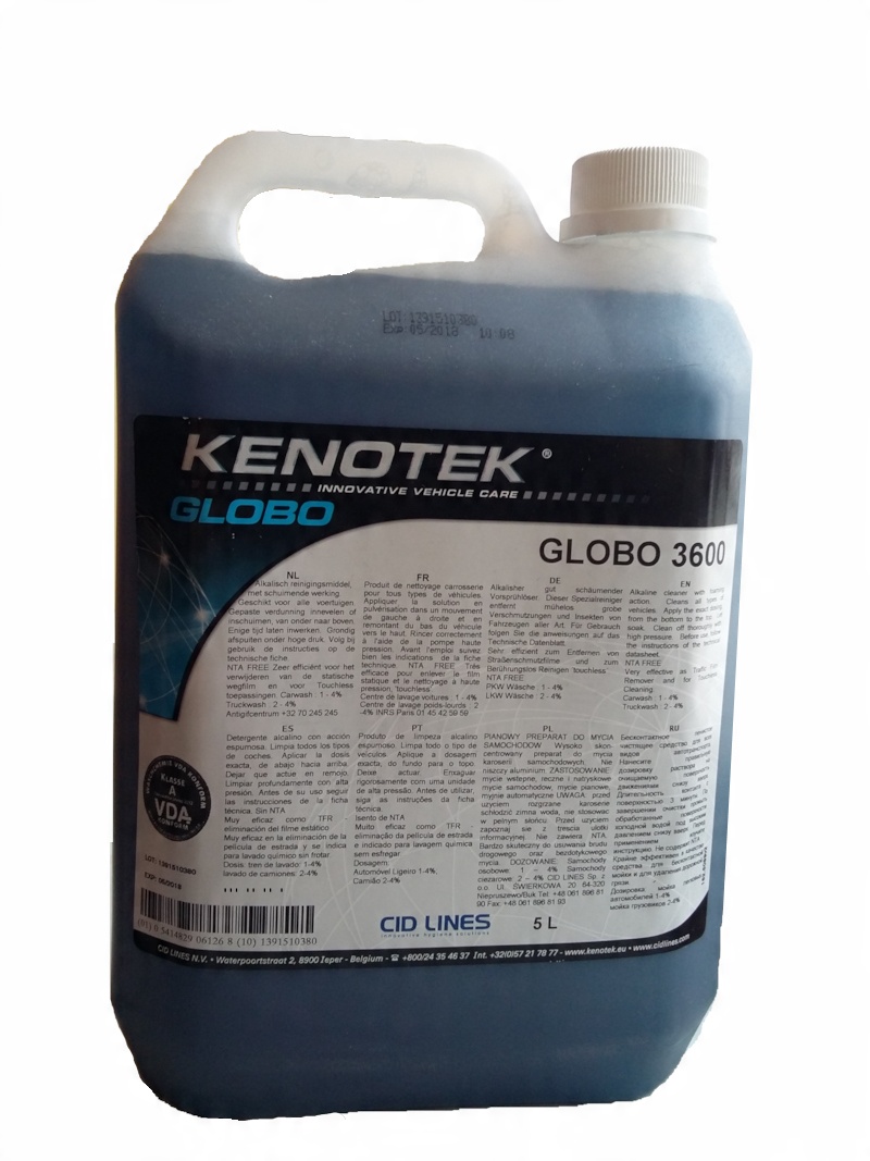 

Kenotek Globo 3600 5L Koncentrat Aktywna Piana