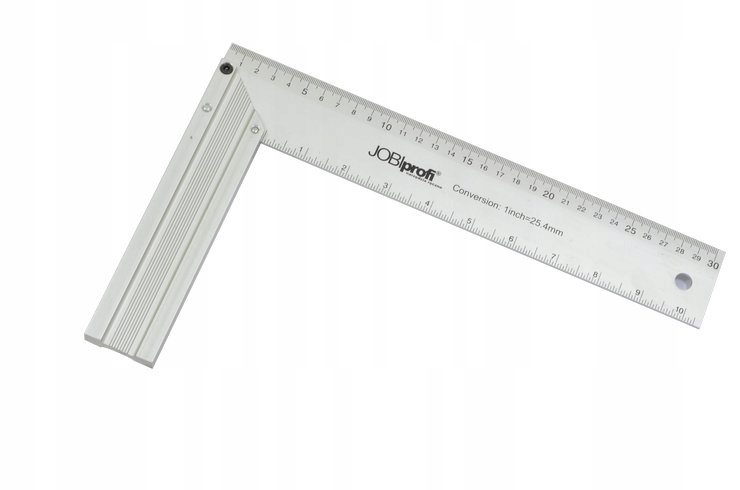 

Kątownik Stolarski Budowlany Aluminiowy 350mm Moc