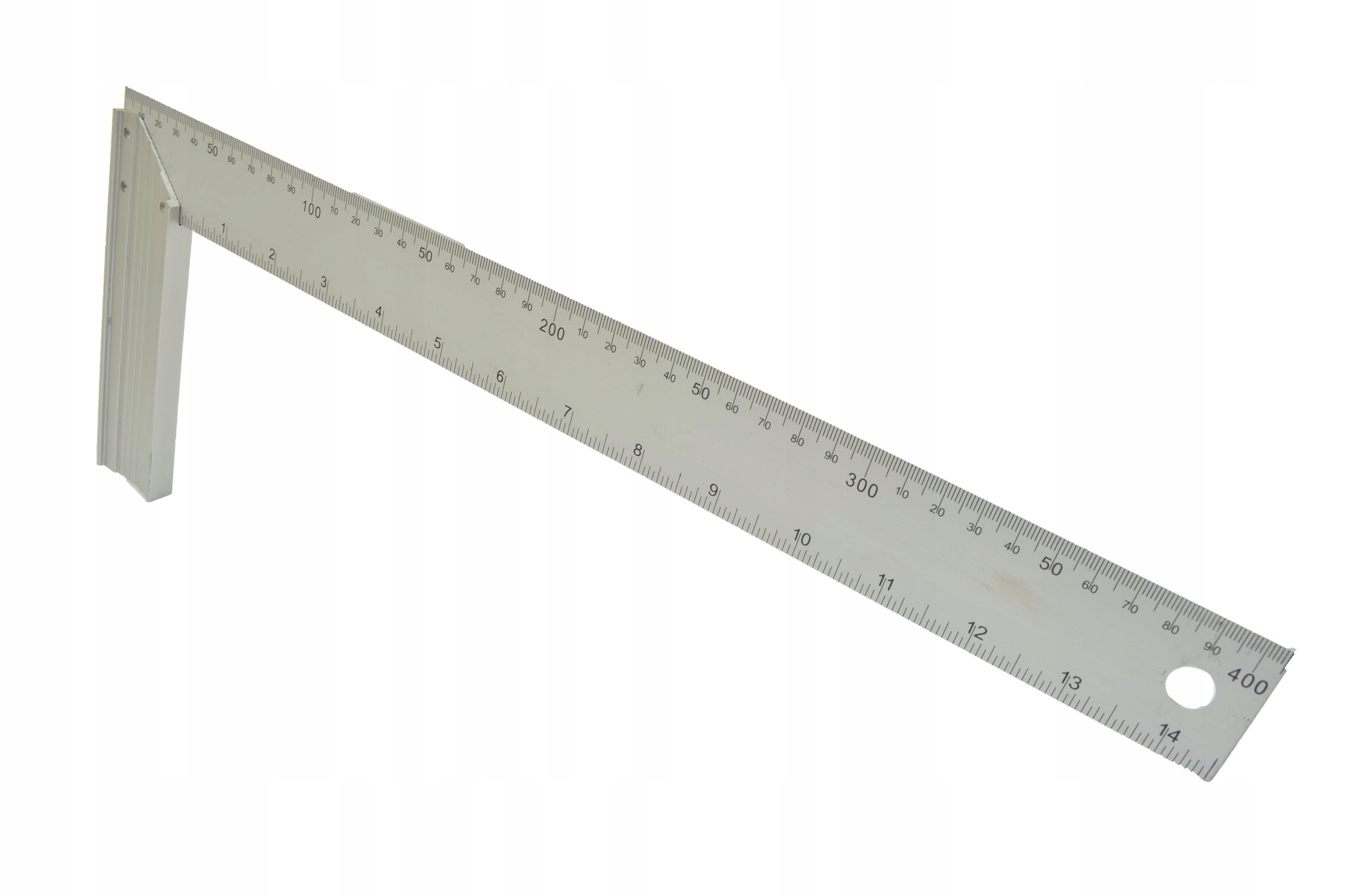 

Kątownik Stolarski Budowlany Aluminiowy 400mm Moc