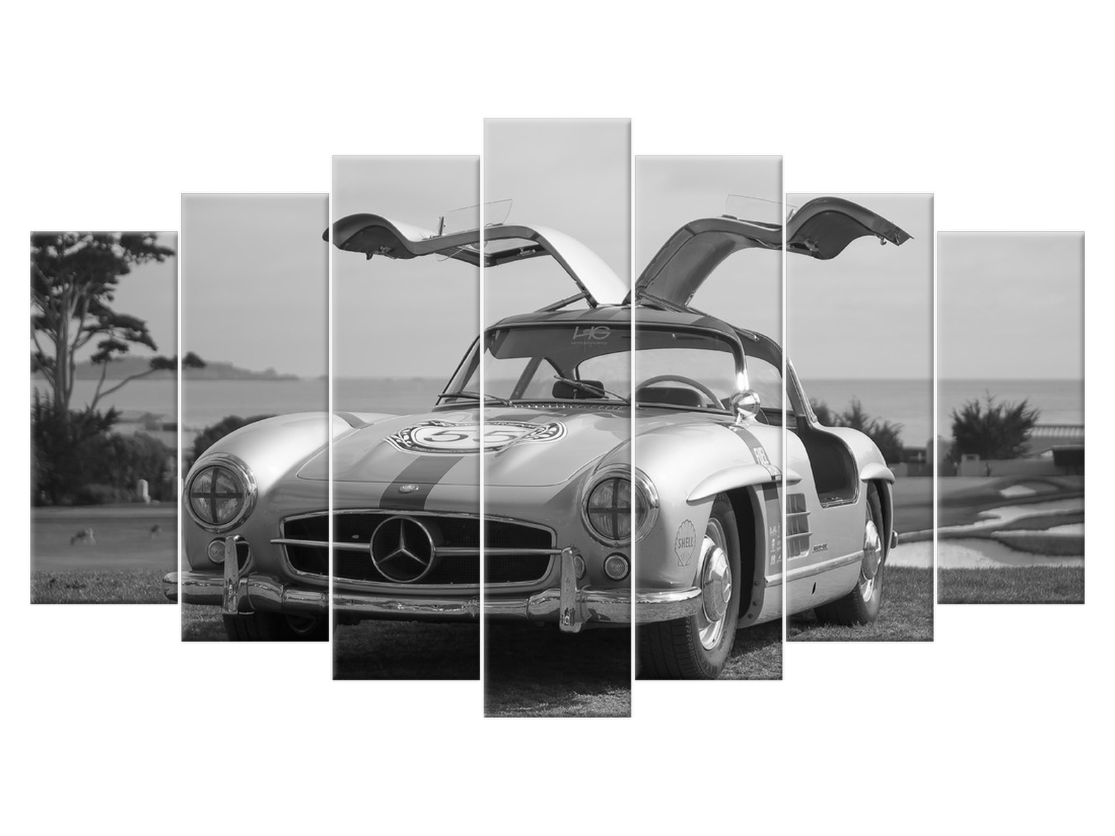 

Obraz Niebo Mercedes Samochód 140x80 Samochód