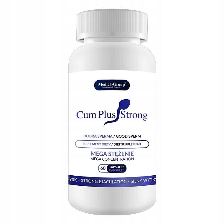 CUM-PLUS STRONG VIAC SEMEN LEPŠIA CHUŤ SPERMÍ Kód výrobcu CUMPLUSSTRONG – SUPLEM180