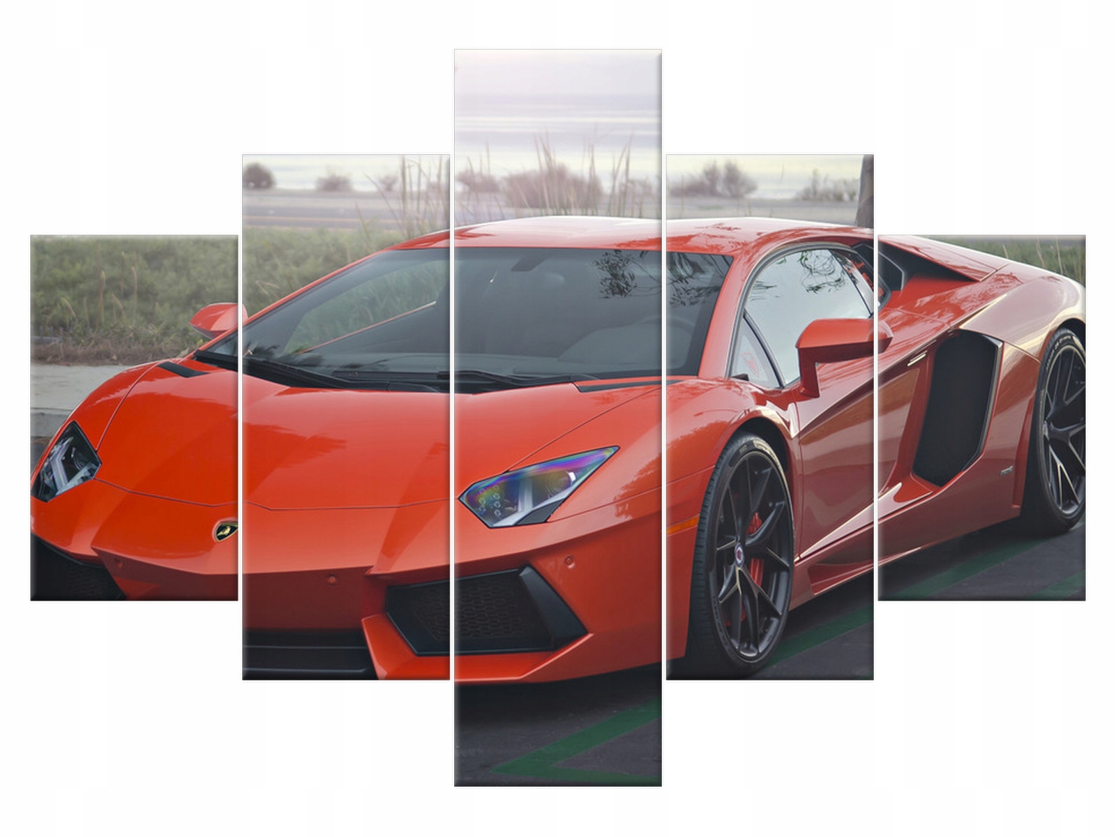 

Obraz Pejzaż Lamborgini samochód 100x70 do salonu