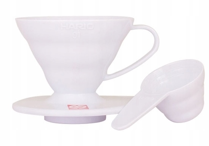 

Hario ceramiczny Drip V60-01 Biały VDC-01W
