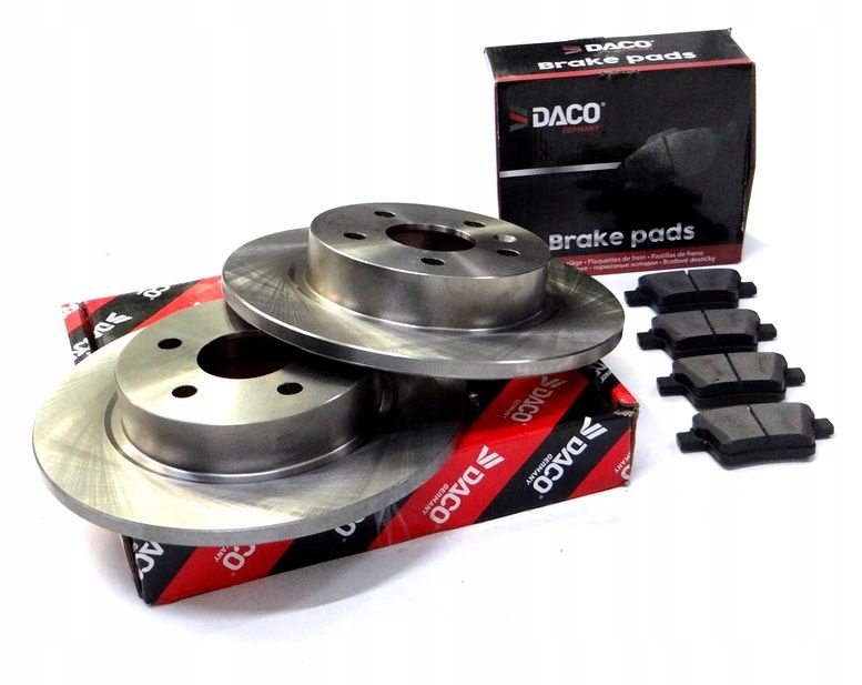 

2x Tarcze Klocki Tył Ford Mondeo III MK3 Lift 04