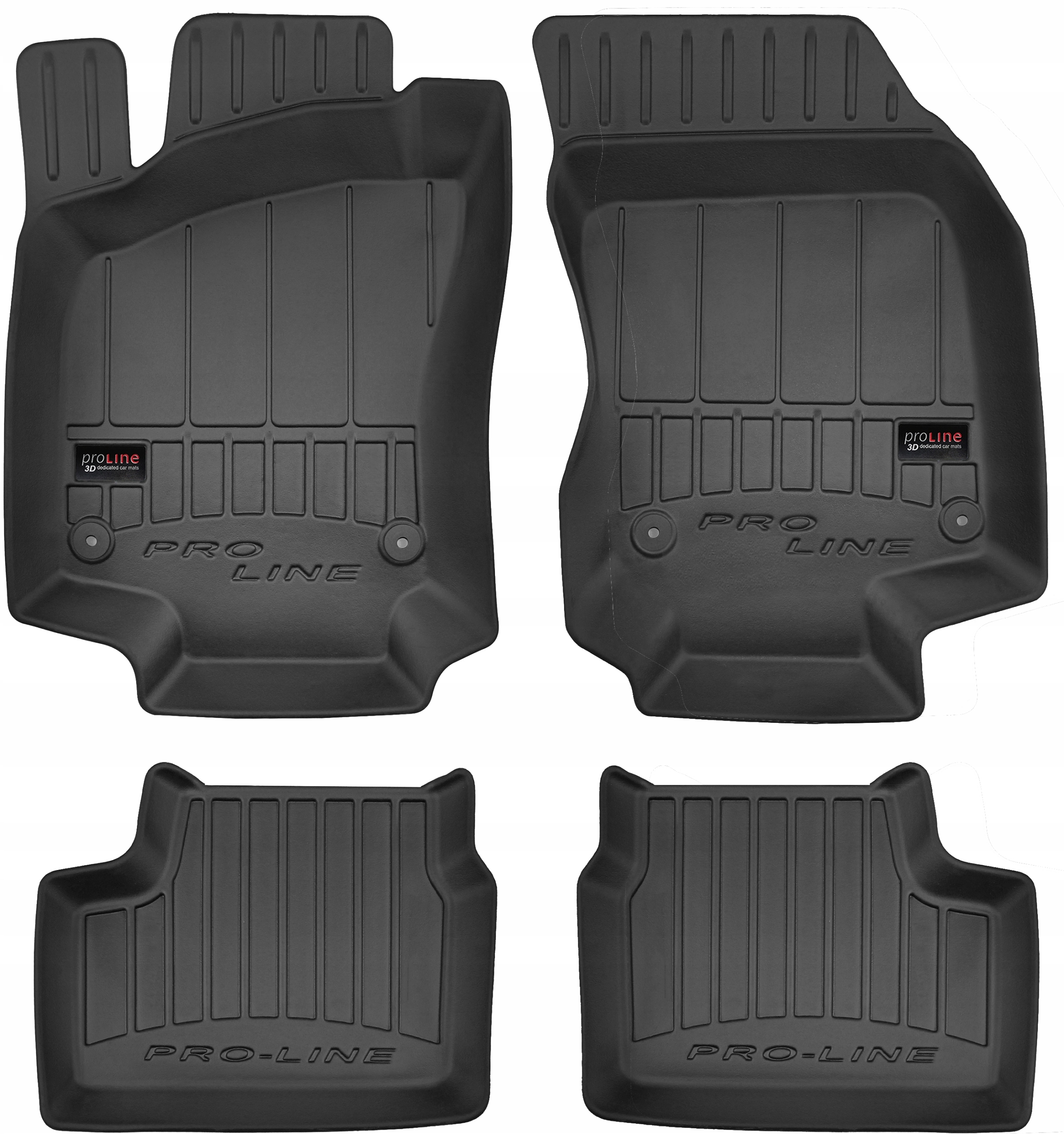 Koberce Frogum gumové 4 ks