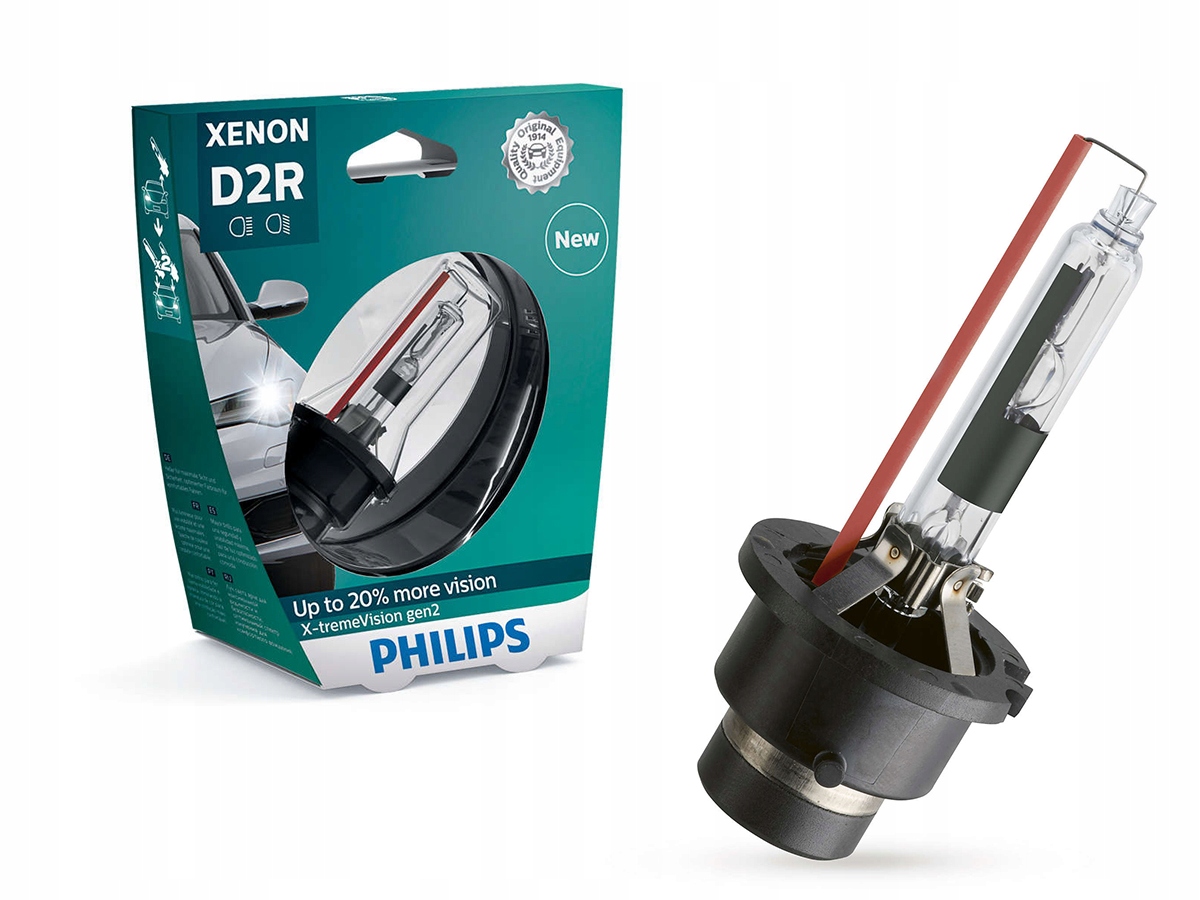 Philips X-treme Vision Xenon GEN2 +20% D2R 1 ks