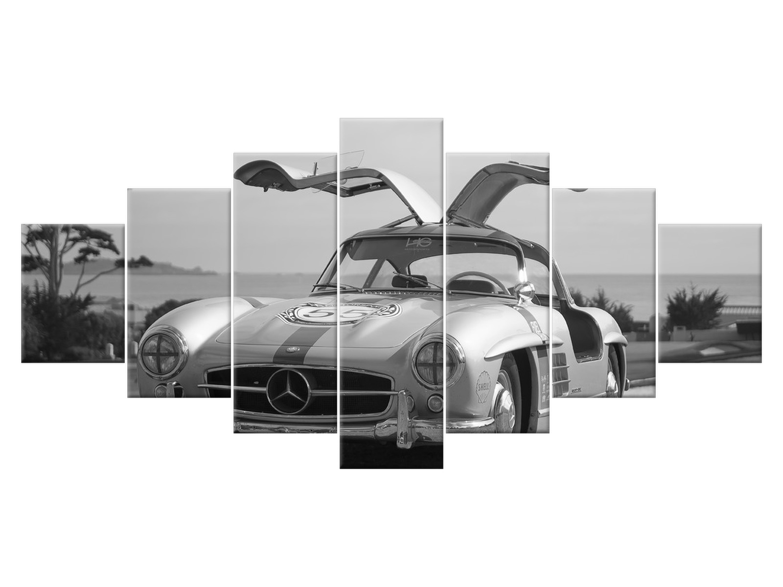 

Obraz Niebo Mercedes Samochód 210x100 Samochód