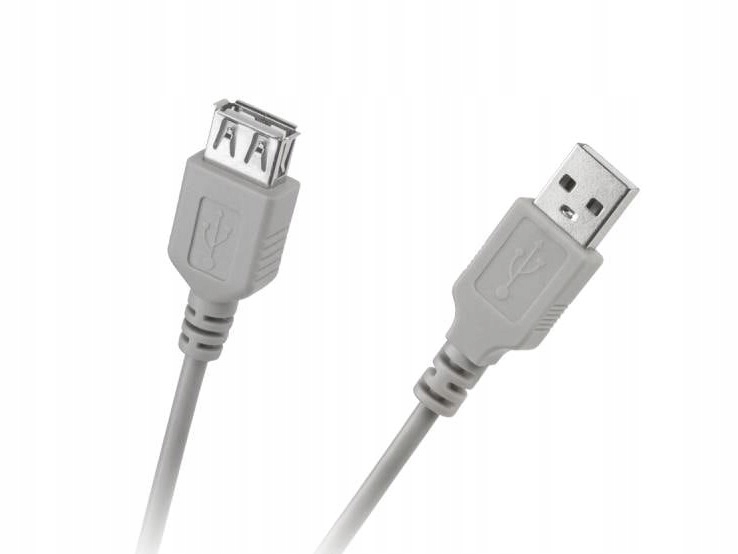 Kabel USB typu A wtyk-gniazdo przedłużacz 3m