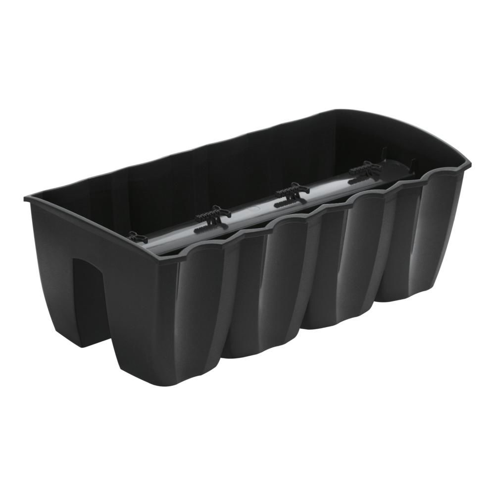 Doniczka na balustradę CROWN DCRO600 | Antracyt — 7