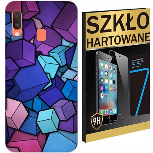 

200 wz. Etui+szkło do Samsung Galaxy A20E Obudowa