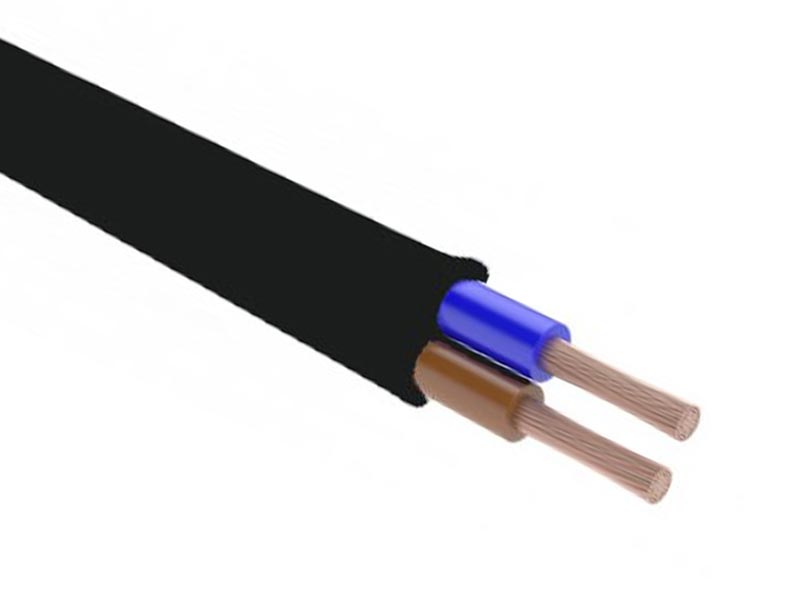 

Przewód kabel Omy 2x1 300/300V Czarny 10m G-019135