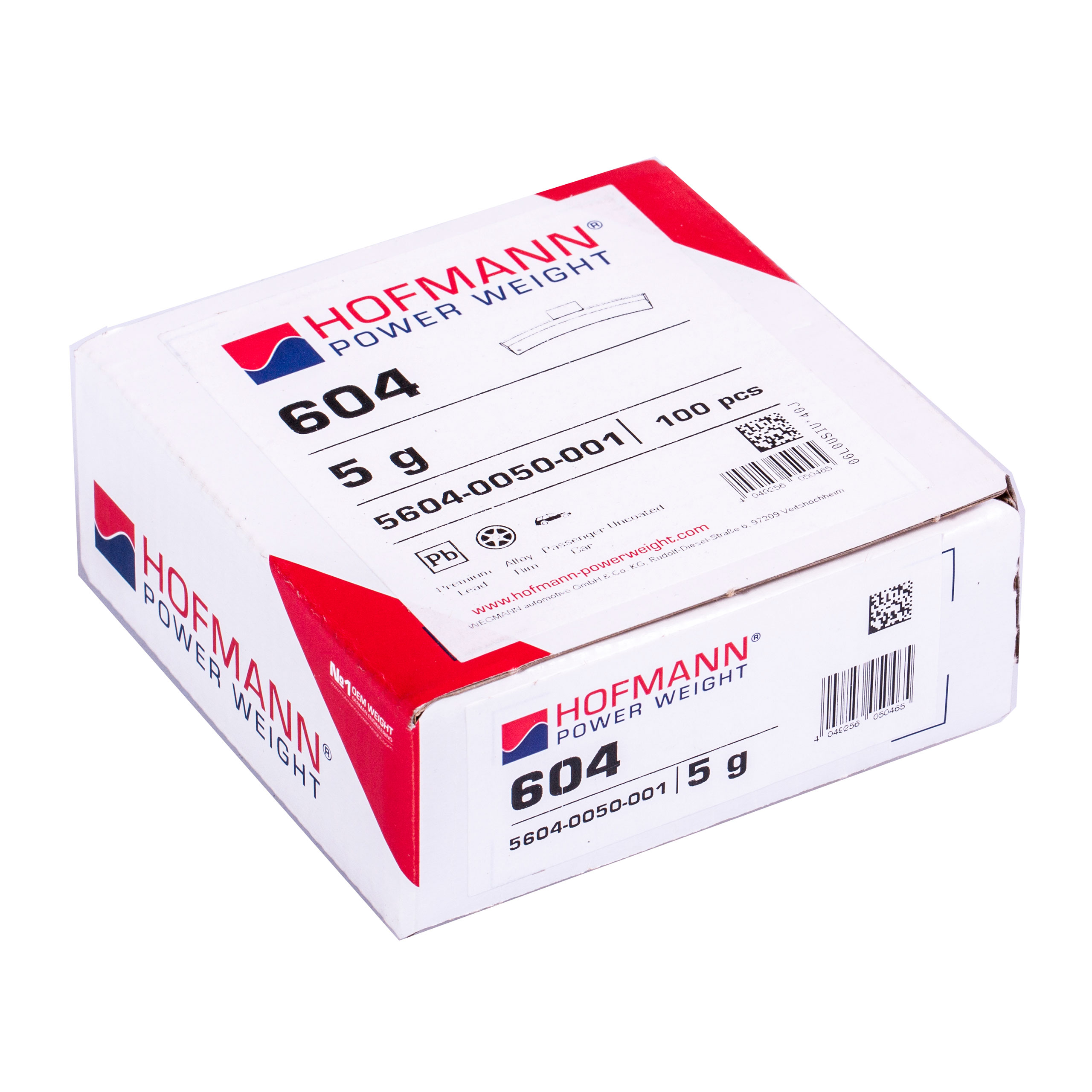 Ciężarki 5g do felg ALU HOFMANN