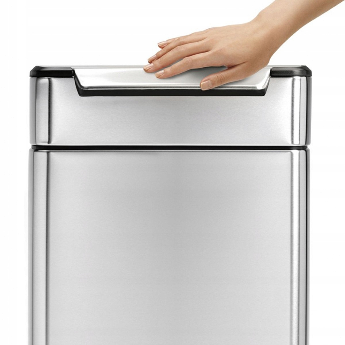Odpadkový koš nerezová ocel simplehuman 40l stříbrný