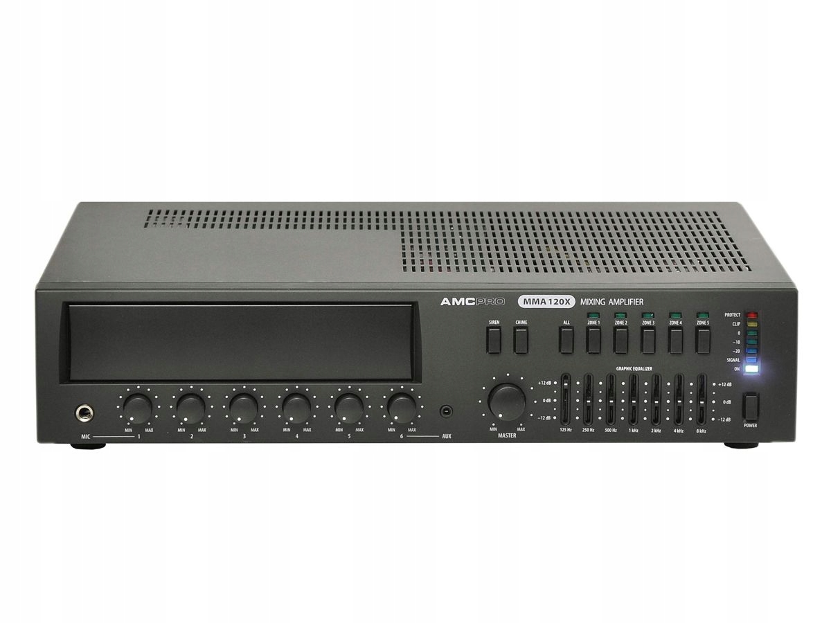 5-zónový powermixér Amc Mma 120X Výkon 120 W!