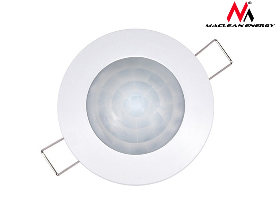 CZUJNIK RUCHU PIR ZMIERZCHU SUFITOWY 1200W 360 stopni do wbudowania do LED Typ czujnik