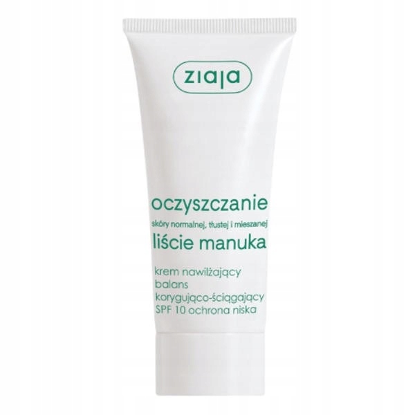 

Ziaja Liście Manuka krem nawilżający SPF10 50ml