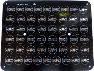 

Radiator/baza na 50 diod Power Led 1/3W 0833