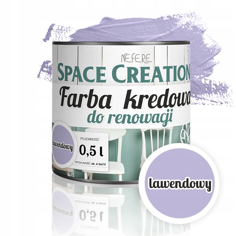 

Farba kredowa renowacyjna Chalk Stylizacja mebli