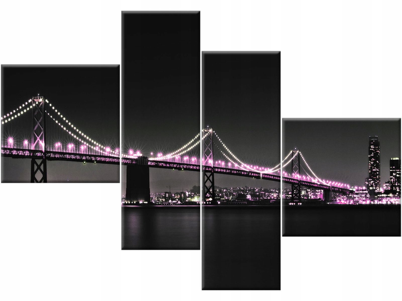 

Most w San Francisco Golden Gate 100x70 Obraz Nocą