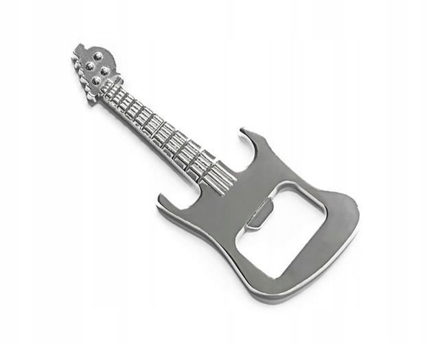

Otwieracz Gitara Do Piwa Metalowy Srebrny