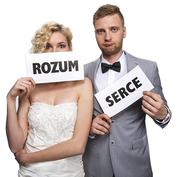 

tabliczki do zabawnych zdjęć serce rozum Fotobudka