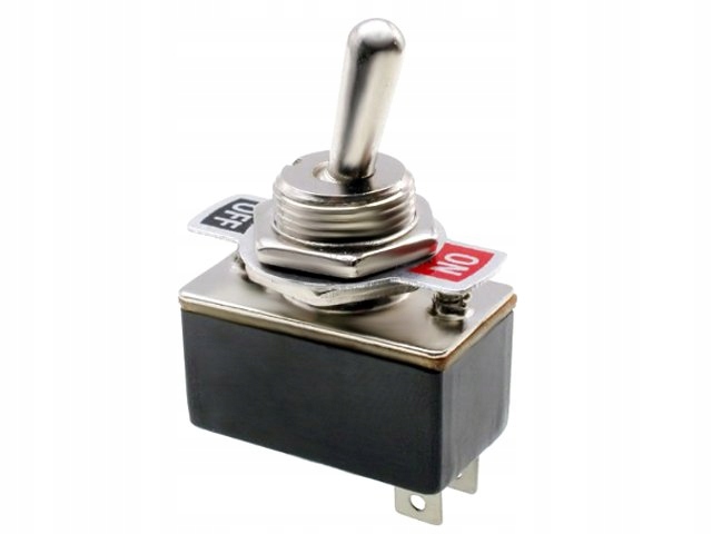 Przełącznik ON/OFF dzwigniowy 4A 125VAC, 2A 250VAC