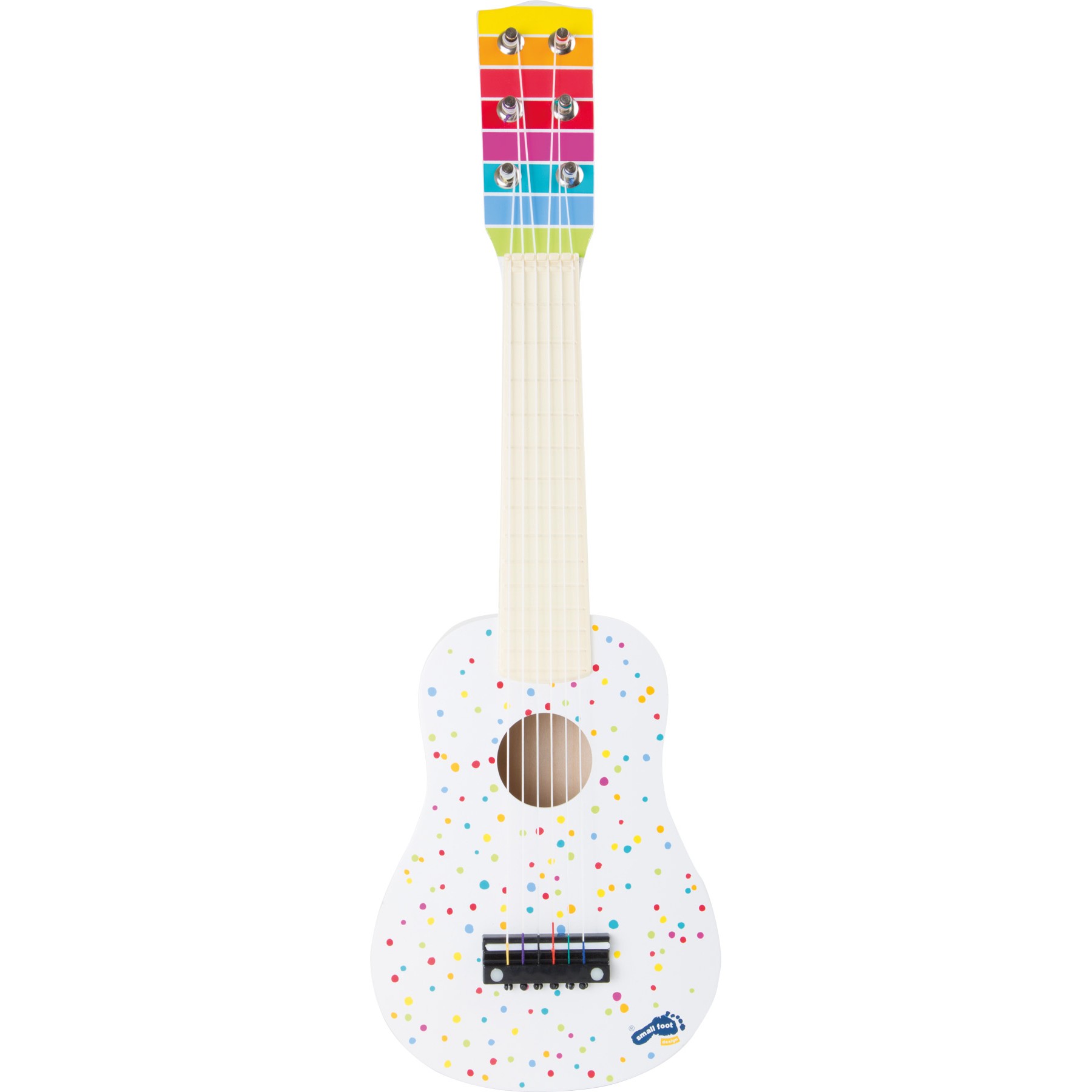 Gitara Drewniana Zabawkowa ukulele Dziecięca kropki