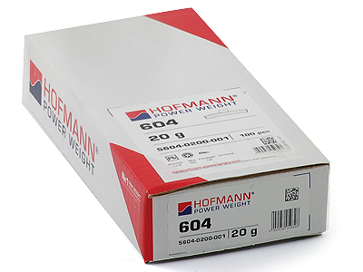 CIĘŻARKI nabijane Pb do felg ALU 20 g HOFMANN !!!