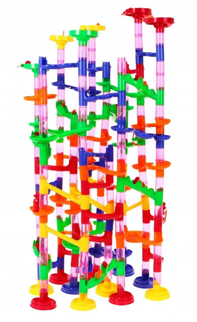 DUŻY TOR KULKOWY KULODROM ZJEŻDŻALNIA KULEK 219 el Kod producenta 7787