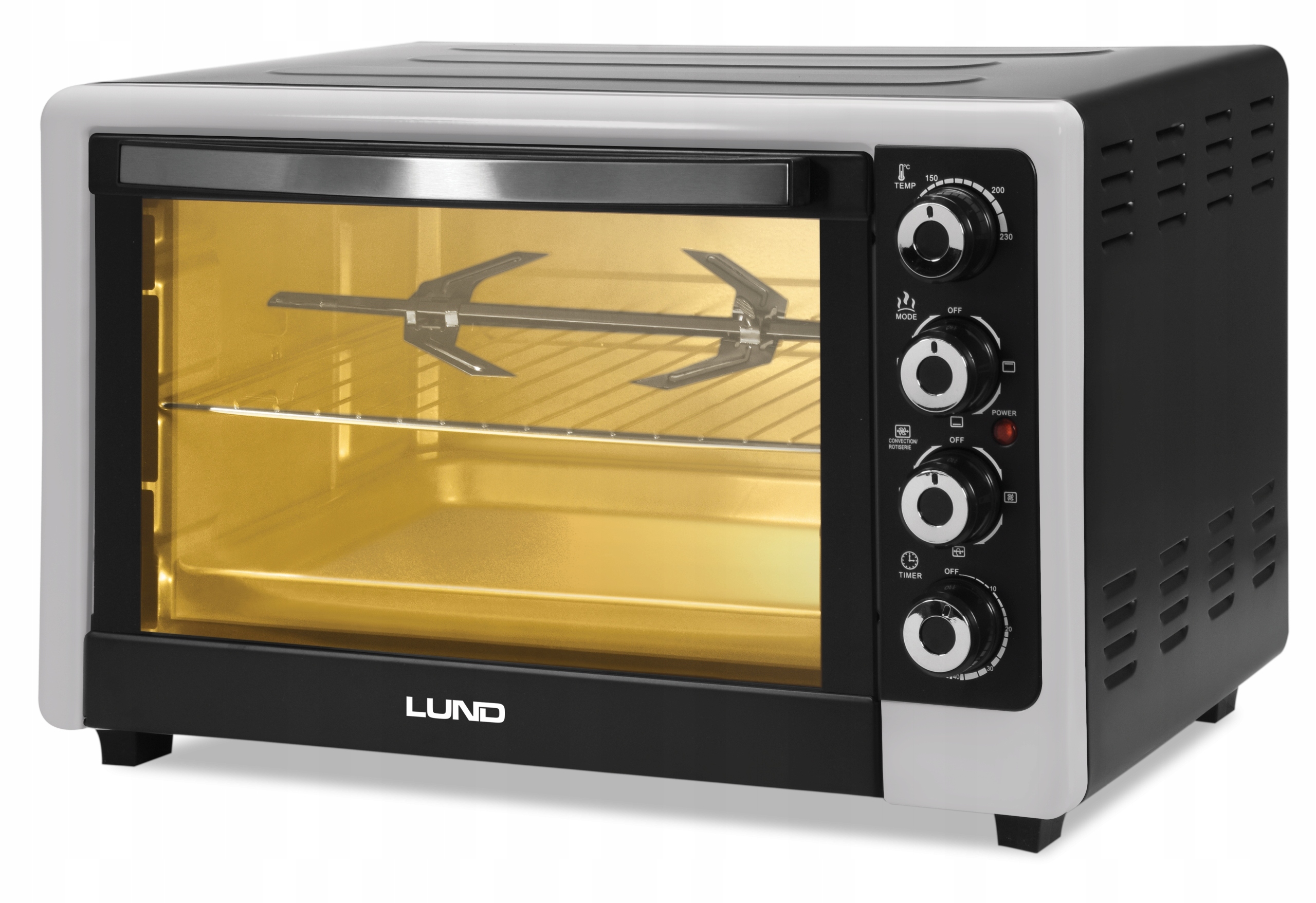 

Piekarnik Elektryczny 48L 2000W Termoobieg + Rożno