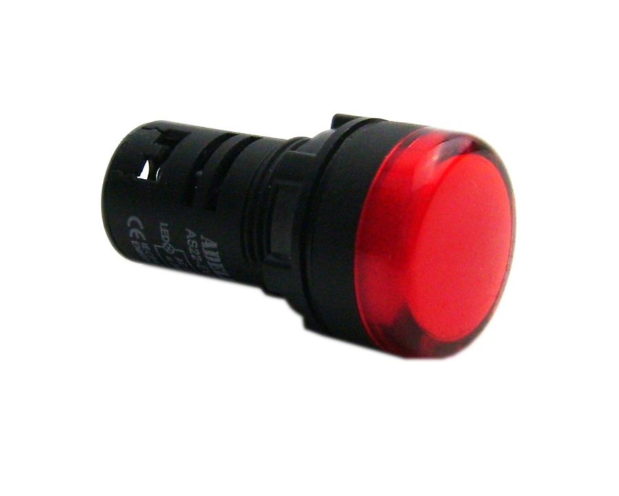 Lampka kontrolna LED fi 22 czerwona