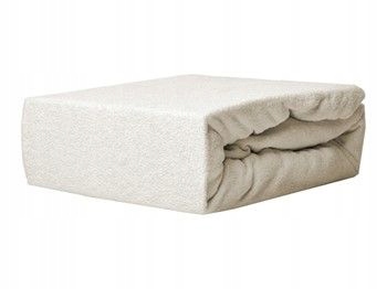 

Prześcieradło Frotte z gumką 180g/m2 Ecru 180x200