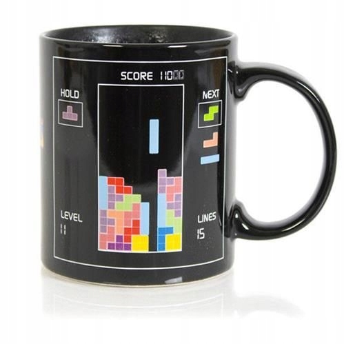 

Kubek Retro Game Tetris Magiczny 330ML